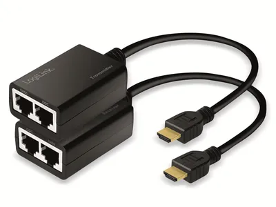 Productafbeelding van LogiLink HDMI-verlenger via LAN, tot 30 meter