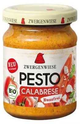 PESTO CALABRESE BIO 125 g - ZWERGENWIESE