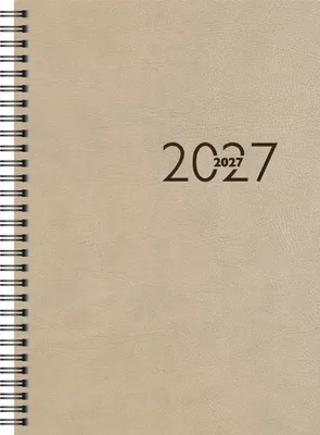 Obrázek produktu pro 2027 rido/idé Kalendář do knihy Studioplan šedý Prestige