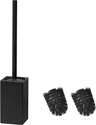 Produktbild von Schwarze Toilettenbürste Edelstahlhalter