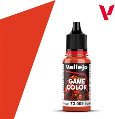 Immagine prodotto di Vernice acrilica Vallejo 72009 Arancione caldo 17ml Vernice per minifigure