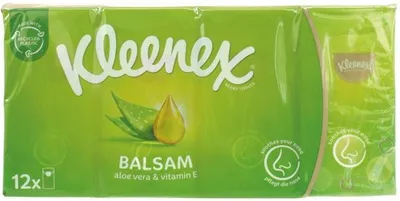 Produktbild von KLEENEX Taschentücher Balsam 4lagig 12er
