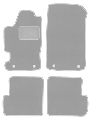 Obrázek produktu pro Velurové autokoberce pro: Renault Laguna I 1994-2001 (kombi/liftback) – sada 4 ks, šedé, na míru – Wielganizator OSLO