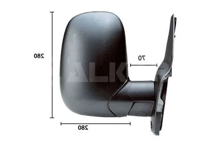 Obrázok produktu pre Vonkajšie zrkadlo BLIC 5402-04-9292958P