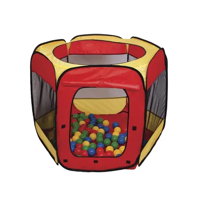 Image de Tente à balles avec 100 balles incluses