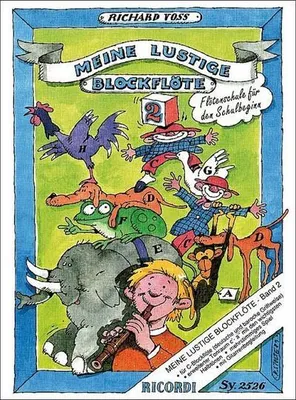 Produktbild von Meine lustige Blockflöte Band 2 (deutsch u. barock)