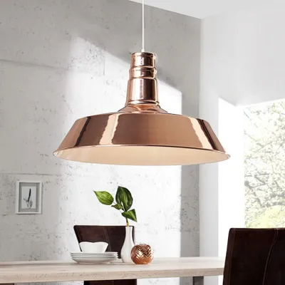 Produktbild von cagü: INDUSTRIAL-DESIGN HÄNGELAMPE [LOFT] KUPFER 45cm Ø