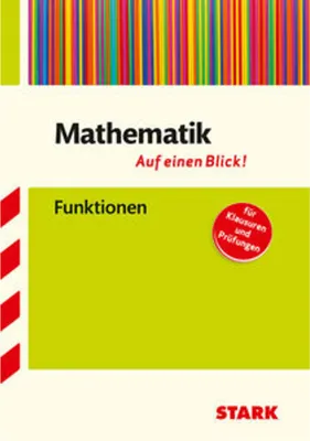 Obrázok produktu pre Mathematik - auf einen Blick! Funktionen