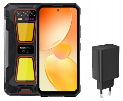 Image de Smartphone Oukitel WP58 Pro 5G, écran 6,7 pouces, 8 Go de RAM, 512 Go de stockage, batterie 10000 mAh, couleur orange