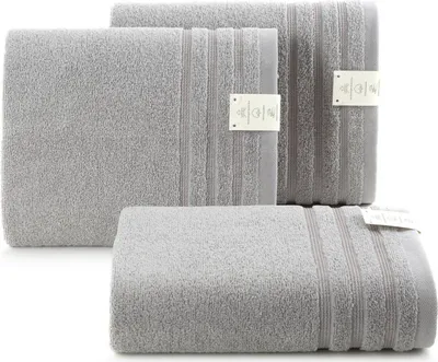 Zdjęcie produktu dla Ręcznik Saba 30x50 cm ciemnosrebrny miękki  trwały i dekoracyjny