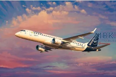 Obrázok produktu pre Revell 03883, predmontovaný, 1:144, Embraer 190 Lufthansa "New Livery", Akékoľvek pohlavie, 55 kusov, 10 rok / roky