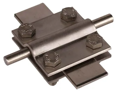 Productafbeelding van DEHN kruiskoppeling Niro 318209, conform DIN48845F