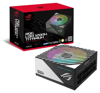 Produktbild von ASUS ROG Loki SFX-L - Netzteil (intern) - ATX 3.0 / SFX-L - 80 PLUS Titanium - Wechselstrom 100-240 V - 1200 Watt - aktive PFC (90YE00N0-B0NA00)