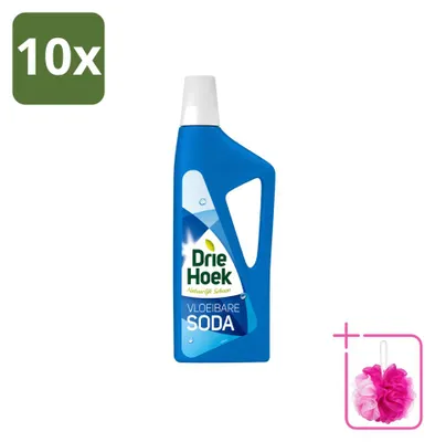 Produktbild von 10 x Driehoek Flüssige Soda - Reiniger - 725 ml - Sparpackung - 10 Stücke