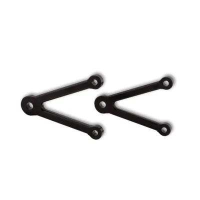 Produktbild von LSL Lampenstreben-Set 82mm, ohne Blinkeraufnahme, schwarz