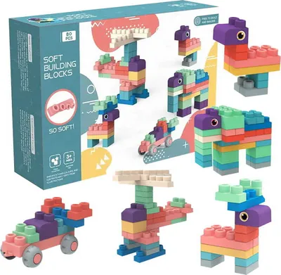 Image de Blocs SOFT - Blocs souples 80 éléments