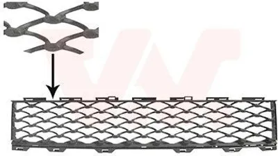 Produktbild von VAN WEZEL Lüftungsgitter Grill Stoßfänger für FIAT 500 (312)