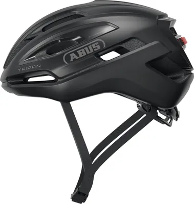 Immagine prodotto di ABUS Casco Gravel Taipan LED - casco da bici con luce per gravel bike - leggero, versatile e ben ventilato - con portaocchiali - per adolescenti, donne e uomini - taglia S, nero