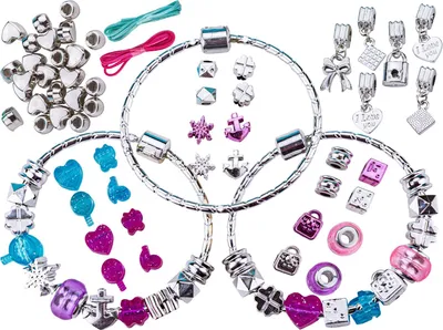 Produktbild von Schmuckherstellungsset, Armbänder, Charms, Anhänger