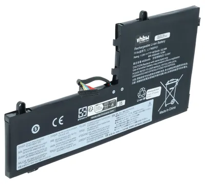 Produktbild von vhbw Akku Ersatz für Lenovo L17C3PG1, L17L3PG1, L17C3PG2, L17M3PG1, L17L3PG3, L17M3PG3, L17M3PG2 für Notebook (4400 mAh, 11,25 V, Li-Polymer)