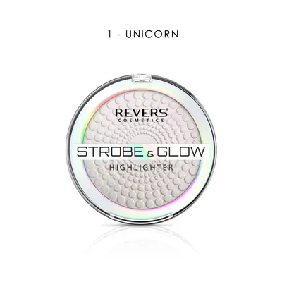 Obrázek produktu pro REVERS STROBE & GLOW HIGHLIGHTER Powder 01 Unicorn 8 g