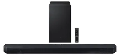 Produktbild von Samsung HW-Q600H, 3.1.2 Kanäle, 34 W, Dolby Atmos, Dolby Digital Plus, Dolby TrueHD, Dolby Digital 5.1, Schwarz, Titan Black, High Dynamic Range 10+ (HDR10 Plus)
