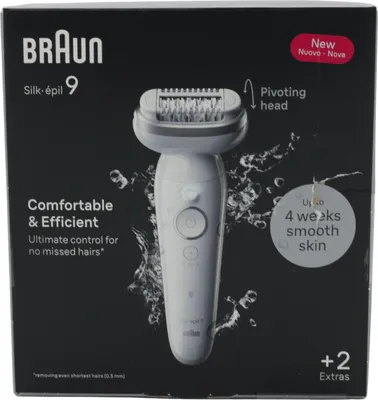 Produktbild von Braun Silk-épil 9 9-011 40 Pinzette Silber - Weiß (225236)