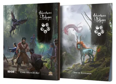 Produktbild von Edge Studio Adventures in Rokugan RPG Game Master's Kit | Legend of The Five Rings Rollenspiel | Strategiespiel für Erwachsene | 2+ Spieler | ab 14 Jahren | Durchschnittliche Spielzeit 90 Minuten |