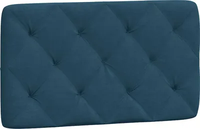 Produktbild von vidaXL Kopfteil-Kissen Blau 90 cm Samt