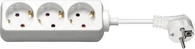 Zdjęcie produktu dla Microconnect GRU003W, 1,8 m, Wewnętrzna, Typu F, Typu F, 1 mm², Biały