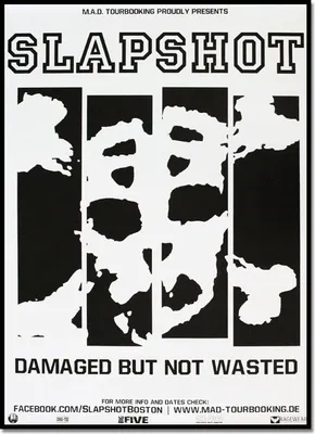 Produktbild von Slapshot - Tour 2012 - Poster
