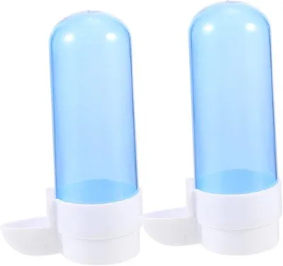 Produktbild von Famanu Vogeldrinker - Wasserflasche für Vögel mit Halterung