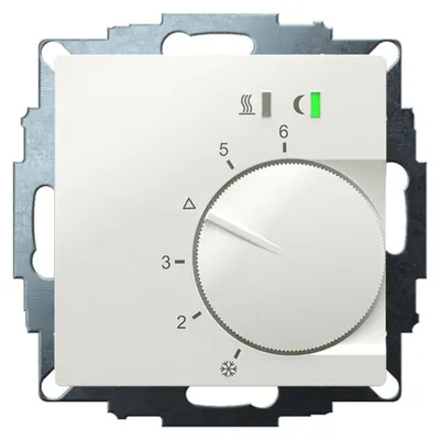 Productafbeelding van Eberle Controls UP-ruimteregelaar, bereik 5-30°C, 230V AC, model UTE 2500, kleur RAL9010, beschermingsklasse G55, artikelnummer 547895554502
