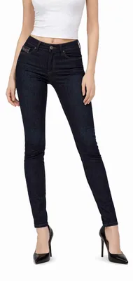Produktbild von Diesel Sandy 069CF Stretch Damen Jeans Hose Slim Straight