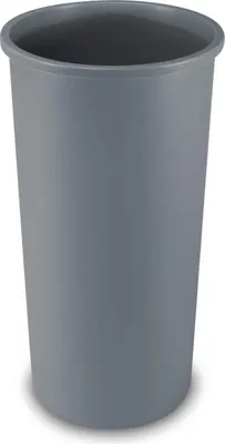 Produktbild von Rubbermaid Untouchable®, 83 l, rund, grau, Inhalt 4