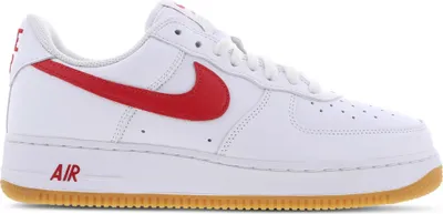 Produktbild von Nike Air Force 1 Low Retro Wit / Rood - Heren Sneaker - DJ3911-102 nike air force, nike air force 1 low, nike air force heren, nike air force 07, nike air force low, nike force, nike air force wit, 315122-111, nike air force one