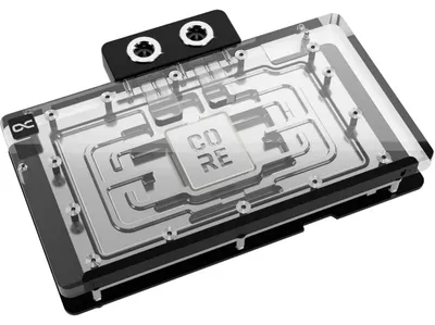Produktbild von ALPHACOOL Core Geforce RTX 5090 Epic-X GPU Wasserblock, ARGB, mit Backplate - Acryl