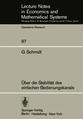 Produktbild von Über die Stabilität des einfachen Bedienungskanals