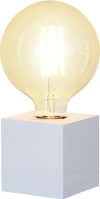 Immagine prodotto di Best Season - Lampada "Kub" in legno, con presa E27, con interruttore; 296-33