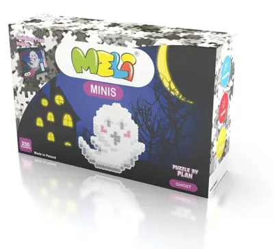 Produktbild von Meli Minis Ghost Konstruktionsset – 250 Teile für kreativen Bauspaß ab 3 Jahren