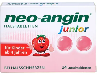 Zdjęcie produktu dla Neo-Angin junior tabletki na gardło 24 St