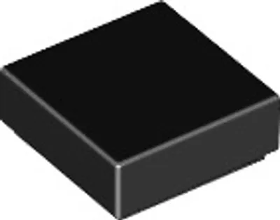 Image de 250 pièces LEGO, pièce c. 3070 en noir
