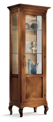 Image de Möbel Glasschrank Vitrine Holz Vitrinen Glas Schrank Regale Italien