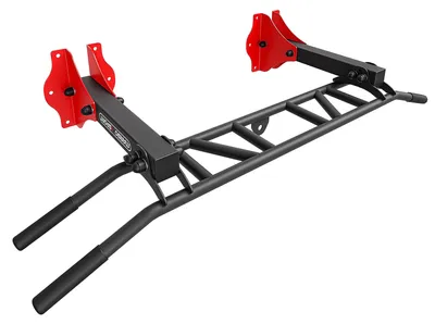 Obrázek produktu pro Multifunkční posilovací tyč Marbo Sport pro montáž na stěnu a strop s držákem boxovacího pytle MS-D203