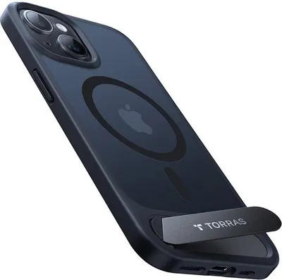 Produktbild von Torras UPRO Pstand Case für iPhone 15 Pro Max (schwarz)