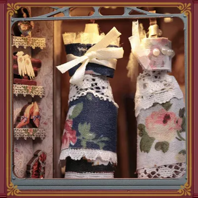 Obrázok produktu pre Marguerite Tailor CuteBee DIY Book Nook miniatúrny domček 3D puzzle s LED osvetlením