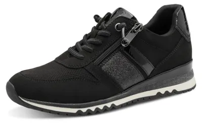 Produktbild von MARCO TOZZI Damen Sneaker mit Gummizug und praktischem Reißverschluss 2-23707-41, Größe:37 EU, Farbe:Weiß