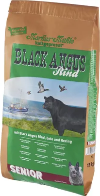 Produktbild von Markus Mühle Hund | Black Angus | Senior | 15 kg