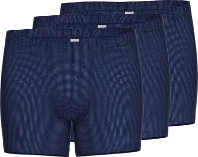 Produktbild von Ammann 3er Pack Nelson Long Short / Pant Schnitt mit längerem Bein und dezentes Muster, Weiches und elastisches Material, Ideal für jeden Tag