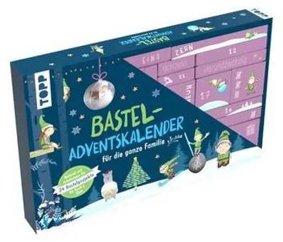 Produktbild von Deutzmann, S: Familien-Bastel-Adventskal.  24 Bastel